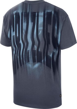 Nike Memphis Grizzlies Nike Mens Basketball Pregame T-Shirt in Blue | IO6337-419