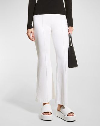 Rosetta Getty Cropped Flare Trousers