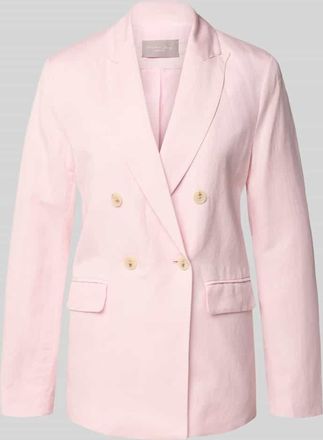 Christian Berg Regular Fit Blazer aus Leinen-Mix mit Viskose-Anteil in Hellrosa, Gr&ouml;&szlig;e 34