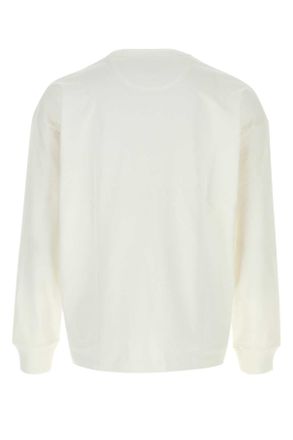 Polo Ralph Lauren Mens White Cotton T-Shirt Whitec9760 Exterior Exterior: T-shirts And Polos