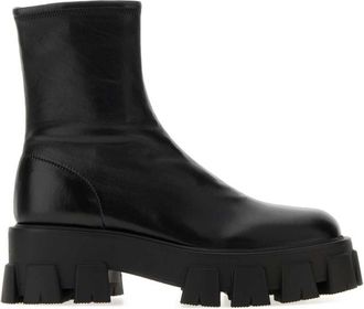 Prada Black Leather Boots