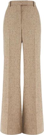 Valentino Garavani Wide Broeken - Dames - Wijde Broeken - Beige - XS - Broeken
