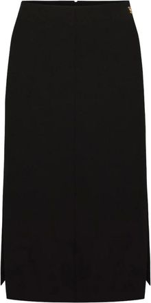 Elisabetta Franchi Gonna midi in tessuto tecnico - - Skirts - Donna - Nero - S