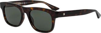 Montblanc Zonnebrillen - Heren - Zonnebrillen - Bruin - 53 MM - Accessoires