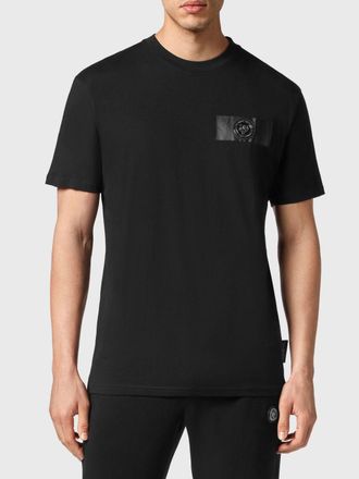 Plein Sport T-shirt in jersey con stampa logo posteriore