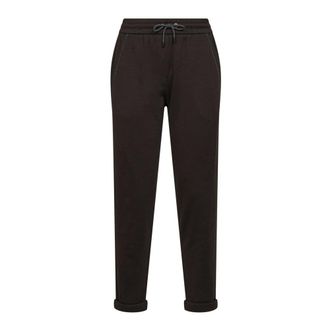 Brunello Cucinelli Dames, Broeken, Bruin, Maat: S Katoen
