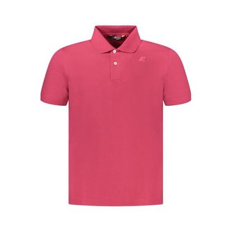 K-Way Heren, Tops, Roze, Maat: S Katoen