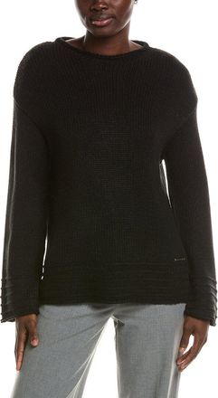 Halston Heritage Long Sleeve Crew Neck Sweater