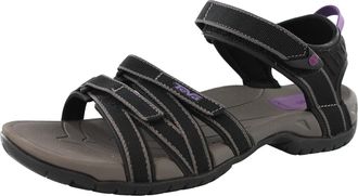 Teva Womens Tirra Sports & Outdoor Sandals, Black/Grey, 6.5 UK
