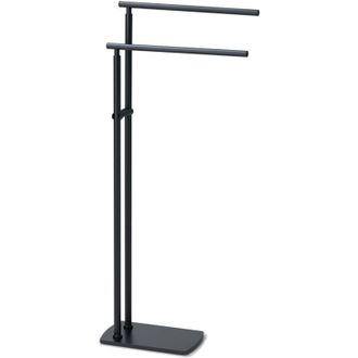 Gedy Gedy - 73311400000 Florida Toallero De Pie Negro Mate - Ref: 73311400000