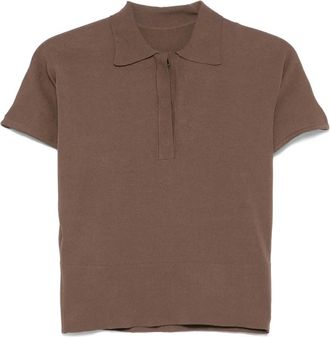 Nine In The Morning Polo Angelina - Marrone