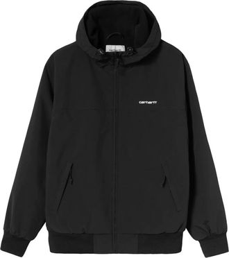 Carhartt Work in Progress Hooded Sail Jacket - Heren - Zomerjassen - Zwart - S - Polyester - Jassen
