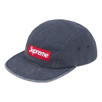 SUPREME SS26 Canvas Camp Cap Navy SUP-SS26-1037-NVY
