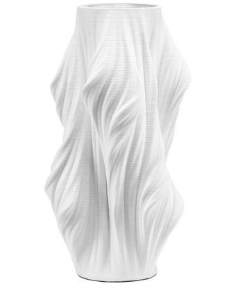 Currey & Company Handmade Yin Small White Vase