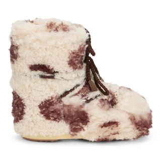 Moon Boot Moon Boot, Winter Boots, female, Multicolor, Size: 6 US Icon Low Curly Boots