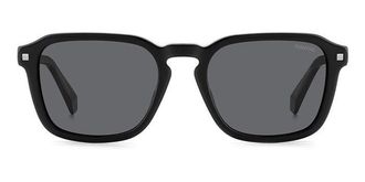 Polaroid PLD 4156/S/X Polarized 807/M9 Mens Sunglasses Black Size 53