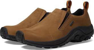Merrell Jungle Moc Nubuck Waterproof Mens Shoes Brown 1 : 10.5 W