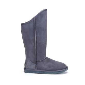 Australia Luxe Womens Cosy Tall Grey Sheepskin - Size UK 8