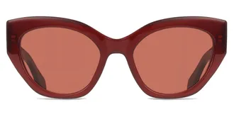 Ferragamo SF 1107S 653 Womens Sunglasses Burgundy Size 55