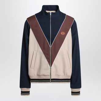 Valentino Garavani Zip-Up Sweatshirt With Vlogo Patch