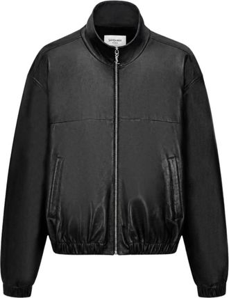 Saint Laurent Bomber Jassen - Heren - Bomber jackets - Zwart - M - Jassen