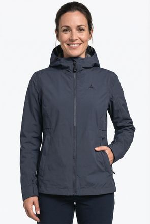 Sch&ouml;ffel Regenjacke SCH&Ouml;FFEL Jacket Style Bohorok WMS, Damen, Gr. 34, navy blazer, Obermaterial: 100% Polyester, Jacken Regenjacke, mit wasserdichter Membran (