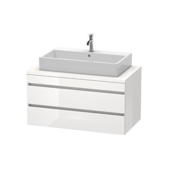 Duravit Duravit - Consola Base Durastyle 512x1000x548mm Blanco Brillante / Basalto Mate