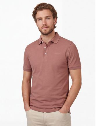 Cavallaro Polo korte mouw Cavallaro Bavegio polo roze regular fit