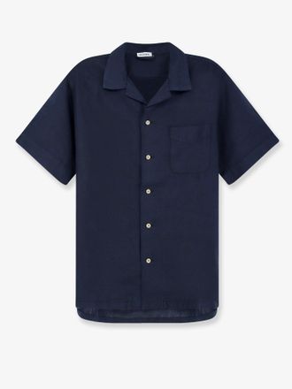 Nugnes Camicia in lino e cotone - NUGNES 1920 - gender_Man