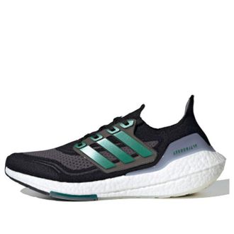 adidas UltraBoost 21 Black Sub Green FZ1923