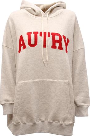 Autry Hopw 525M M0 Hoodie - Dames - Hoodies - Grijs - M - Katoen - Hoodies & sweatvesten