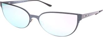Italia Independent II 0511 009.GLT Womens Sunglasses Grey Size 58