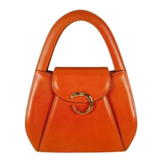 Cartier Pre-owned Handbags, female, Orange, Size: ONE SIZE Pre-owned Vintage Handbag