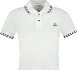 Vivienne Westwood Womens Polo White Cotton