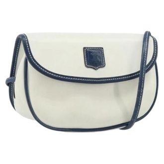 Celine Pre-owned Cross Body Bags, female, White, Size: ONE SIZE Pre-owned Vintage Shoulder Bag