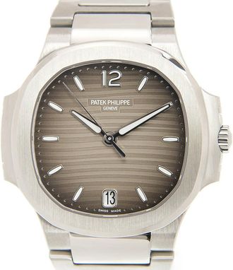Patek Philippe Nautilus Automatic Grey Dial Ladies Watch 7118-1A-011
