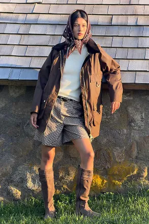 Barbour Highclere 100% Cotton Waxed Jacket