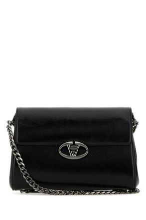 Valentino Garavani Black VLogo shoulder bag