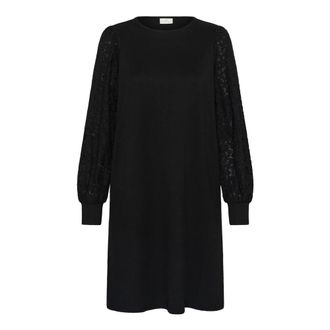 Kaffe Vestido de Punto - Dresses - Mujer - Negro - 2XL