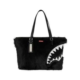 Sprayground Sprayground, Dames, Tassen, Zwart, Maat: ONE Size Leer