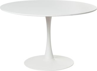 Beliani Mesa de comedor de derivado de madera 4 personas l120