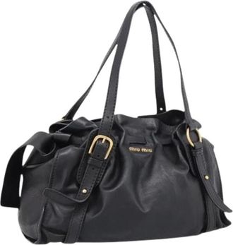 Miu Miu Borsa a spalla Pre-owned - - Pre-owned - Donna - Nero - ONE SIZE