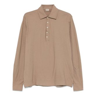 Massimo Alba Ischia Long Sleeve Polo Shirt