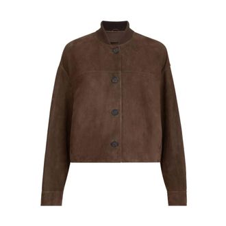 Brunello Cucinelli Mujer, Chaquetas, Marr&oacute;n, Talla: L