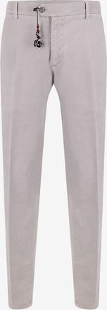 Marco Pescarolo Bundfaltenhose aus Baumwolle Vento