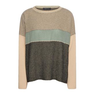 Elena Miro Trui van pure wol - Dames - Truien - Veelkleurig - Maat: M Wol