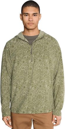 Royal Robbins Salathe Sun Hoodie Long Sleeve Mens Clothing Olive Solar Print : 2XL, Polyester