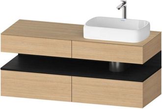 Duravit Qatego Consola Mueble Bajo Lavabo, 2 Extensiones, 2 - Duravit