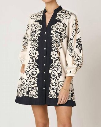 Cleobella Lilian Mini Dress In Botanico