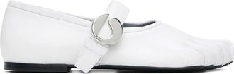 Coperni Ballerine Five-Toe - Bianco